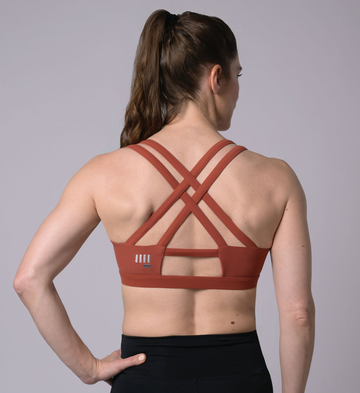 Climbing sports bra | Racerback bra style | HoldBreake X Brick