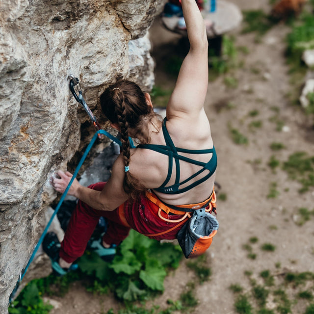Climbing Sports Bra | Racerback Design