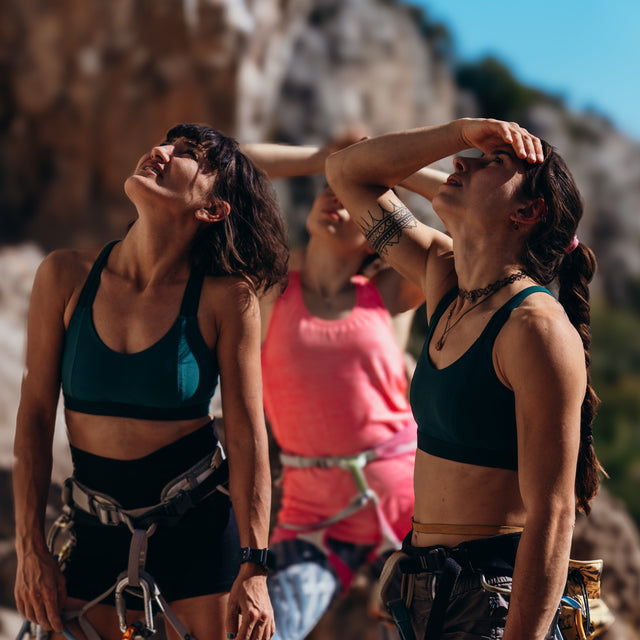 Climbing Sports Bra | Racerback Design